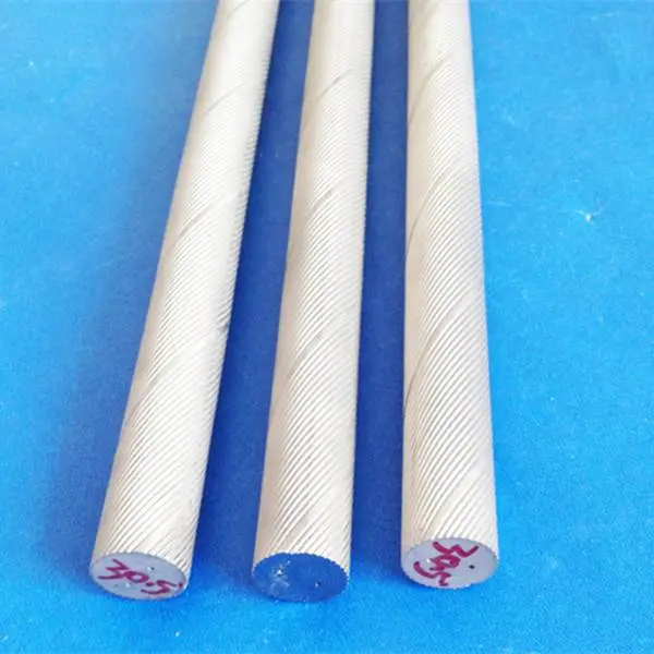 Factory wholesale Ground Carbide Rods - Factory Supply Tungsten Carbide Rods with two helix holes Double spiral/twisted holes rods with 30 or 40 degree – CEMENTED CARBIDE